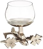 GODINGER SILVER ART Airplane Base Shot Glass