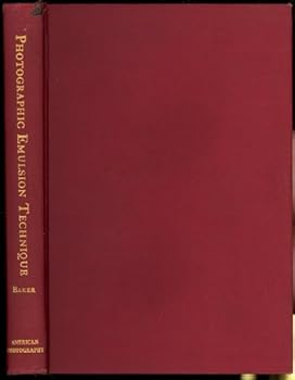 Hardcover Photographic Emulsion Technique Book