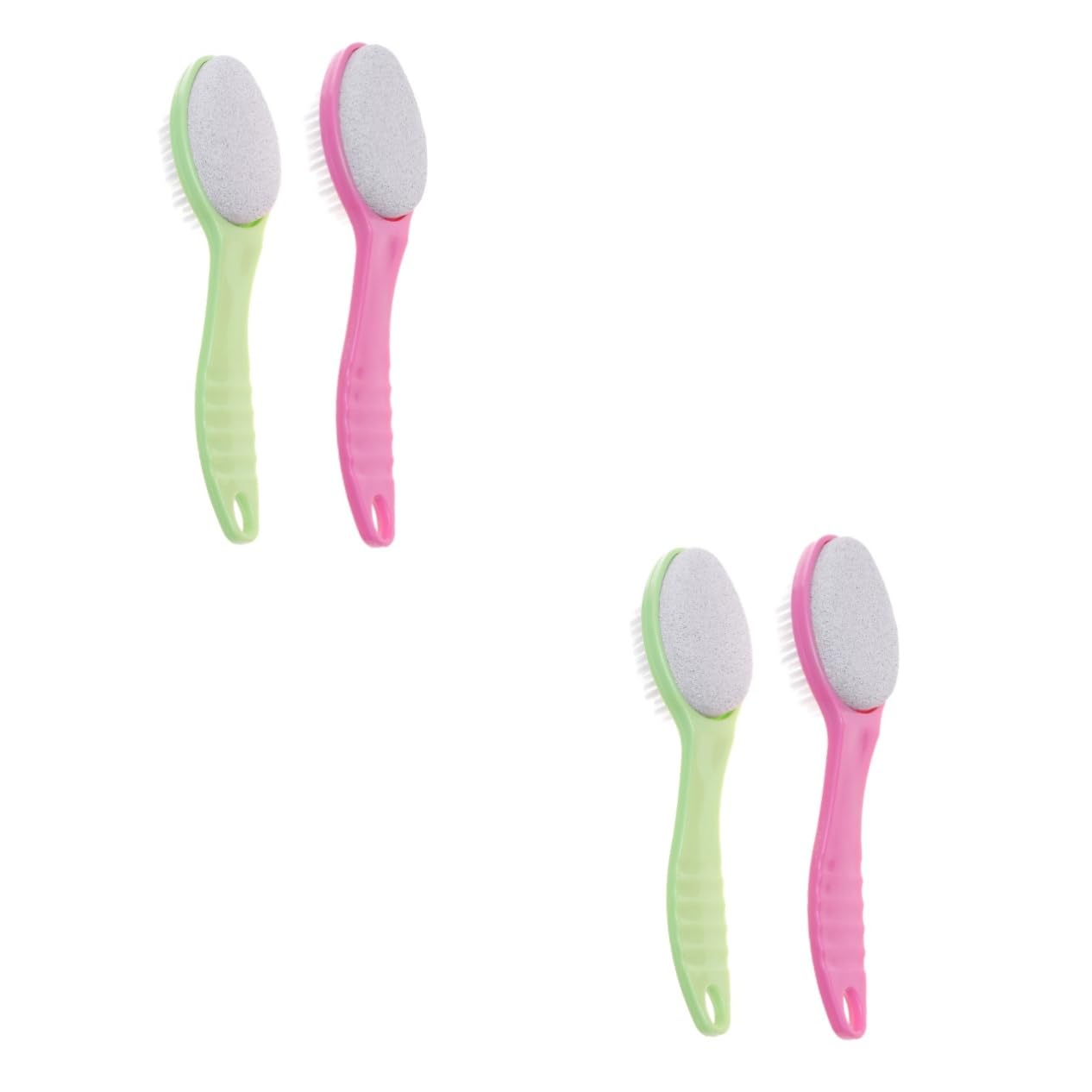 POPETPOP 4pezzi Raspa Esfoliante Per Piedi Strumento Multiuso Per Pedicure Rimuove La Morta e Calli Design Ergonomico Random