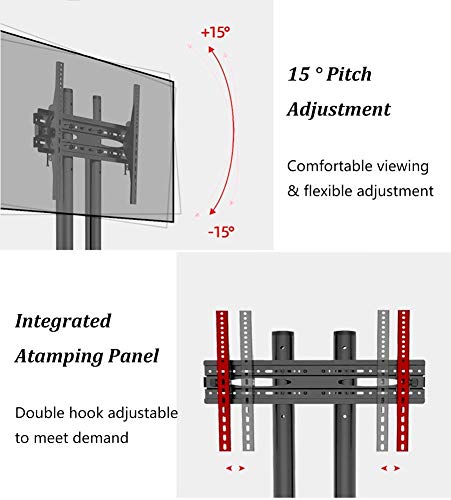Soporte Universal Móvil para TV 32-70 Pulgadas miniatura 3