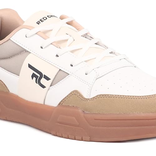 Image of Red Chief Men's Sneaker | Low Ankle Lace-Up Mesh & PU Shoe (C6019)