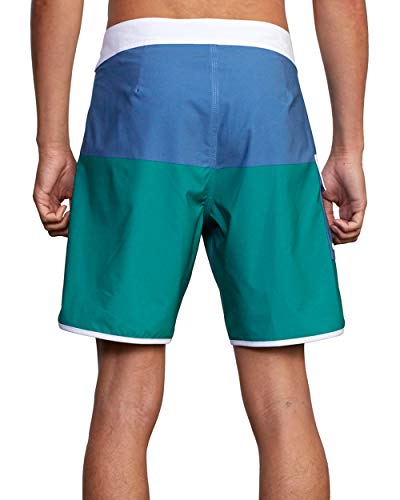 RVCA Men's Standard 4-Way Stretch Fixed Waist 18 Inch Boardshort3