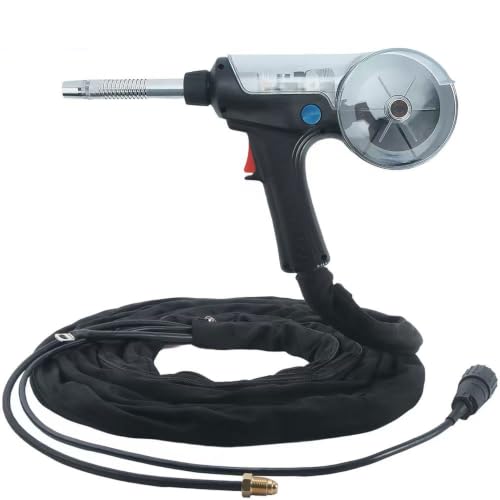 160Amp Spool Gun with 20FT Cable, Replacement for Miller Spoolmate 200 Series (300497) compatible with Miller Millermatic 212 Auto-Set & 252 welders