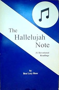 Paperback The Hallelujah note: Devotional readings Book