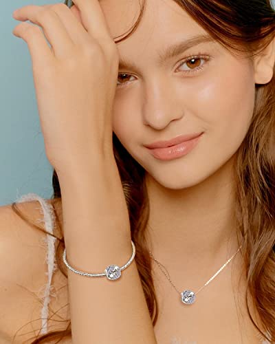 Forever Queen June Birthstone Charms For Charms Bracelet 925 Sterling Silver Bead Openwork Charms, Happy Birthday Charms For Bracelet And Necklace #TOP2