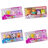 4pc Elementary School Creative Detachable Box Eraser Cartoon Eraser Learning Supplies-Animal Series