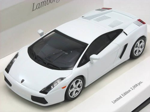 限定品 1/43 ミニチャンプスランボルギーニ ガヤルドリネアビアンコ