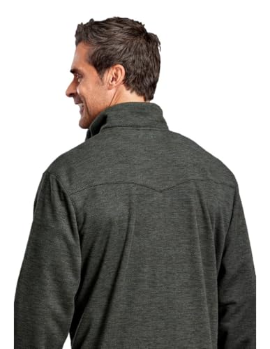 Green Honeycomb Polyester Pullover Sweater by Stetson2