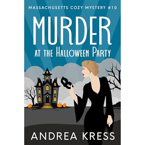 MURDER AT THE HALLOWEEN PARTY Audiolibro Por ANDREA KRESS arte de portada