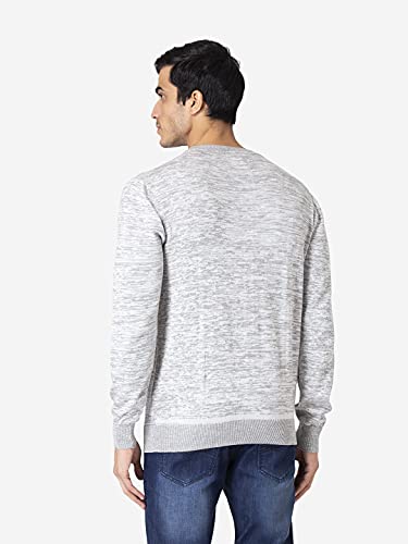 Image of Allen Cooper Solid Sweater for Men