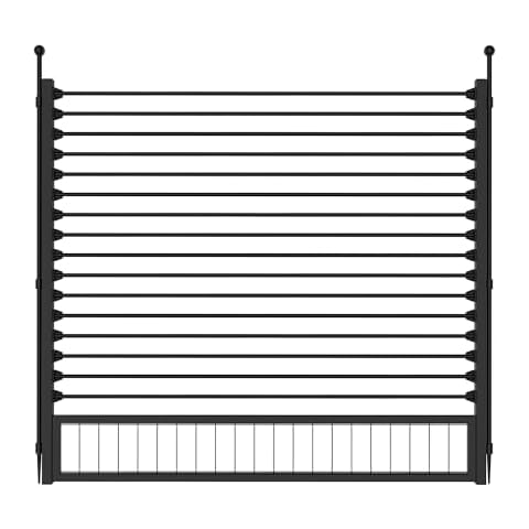 FXW RV Step Grid (Playpen Not Included) - Dog Barrier for RV Stairs, Compatible with FXW 32” H Playpen │Patent Pending Cover