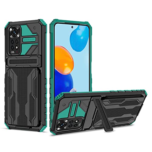 Funda de teléfono verde para Xiaomi Redmi Note 11 Pro ideal para viajes y diario