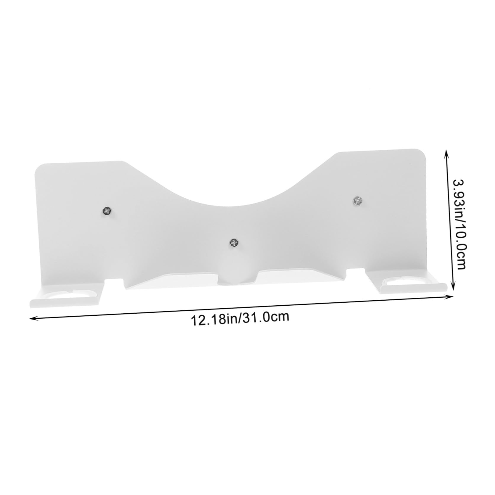 Didiseaon Supporto da Parete per Vr in Ferro Bianco, Salvaspazio e Protezione per Controller e Visore Vr, per Uso Quotidiano e Negozi