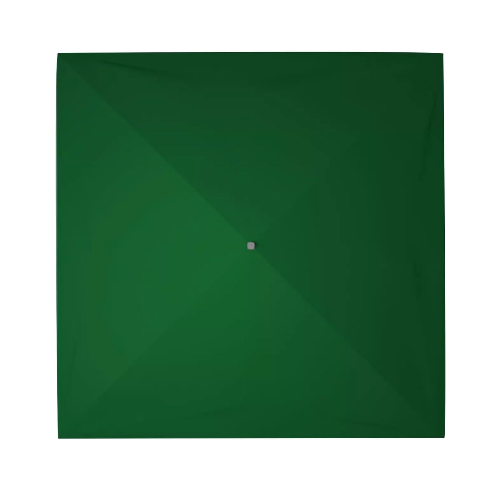 Sun Umbrella Replacement Cloth Square Parasol Canopy Fabric Cover 4 Ribs Garden Outdoor Patio Umbrella Replacement Canopy 1.40m, 1.68m, 2.0m(Green,1.40m)