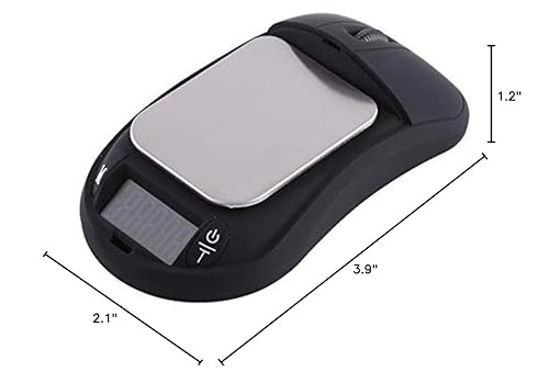 Miniatura 4 de Raguso Mini báscula digital de bolsillo de alta precisión, básculas de cocina doradas, báscula digital de joyería con pantalla LCD (3.53 oz0.00 oz)