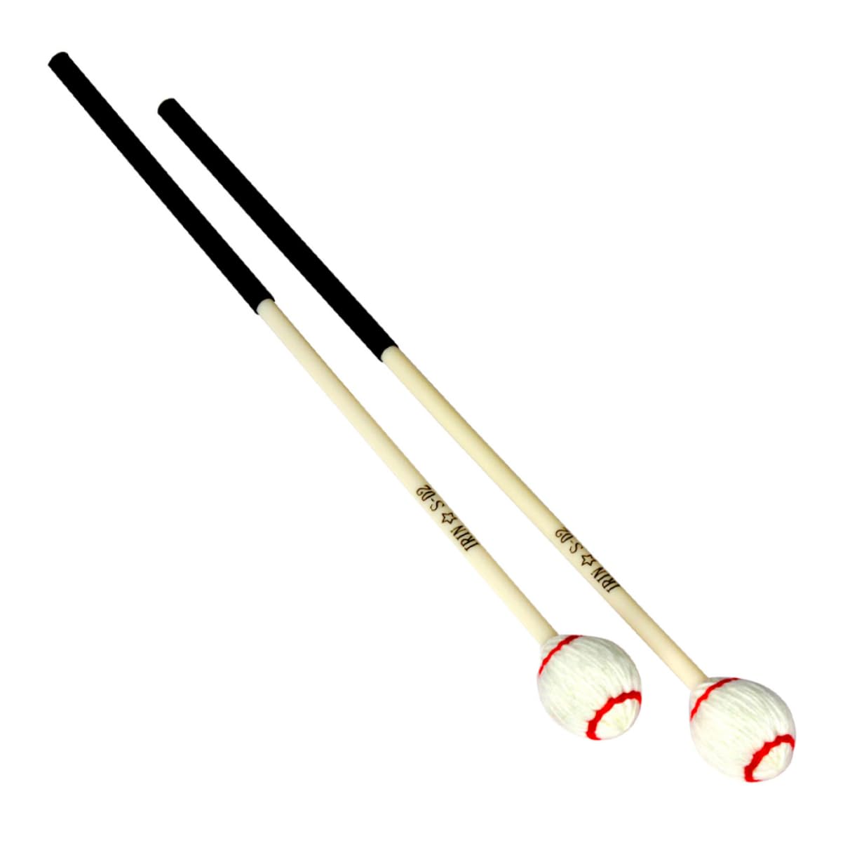 2paare Marimba Mallets Mit Gummigriff Leichte Schlaginstrumentenstöcke Für Schüler Für Xylophon Und Percussion Langlebig Und