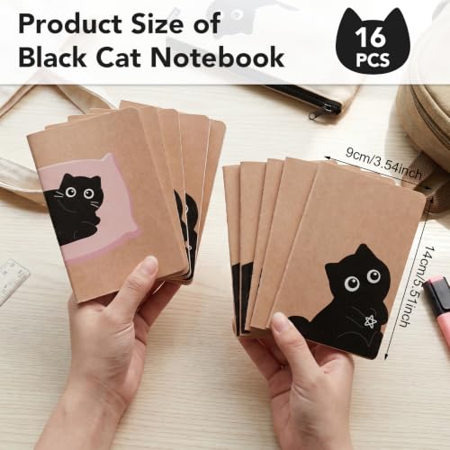 Image of BESARME 16 Pack Mini Notebooks Bulk, Mini Pocket Notebooks for Kids Small Blank Pocket Notebook for Students School Supplies Notepads Colorful Classroom Gift Exchange Party Favors