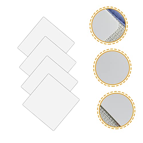 Garneck 36 Pçs Tapete Antiderrapante Adesivos Tapetes De Chão Fita Branca Tapete Preto Antiderrapant