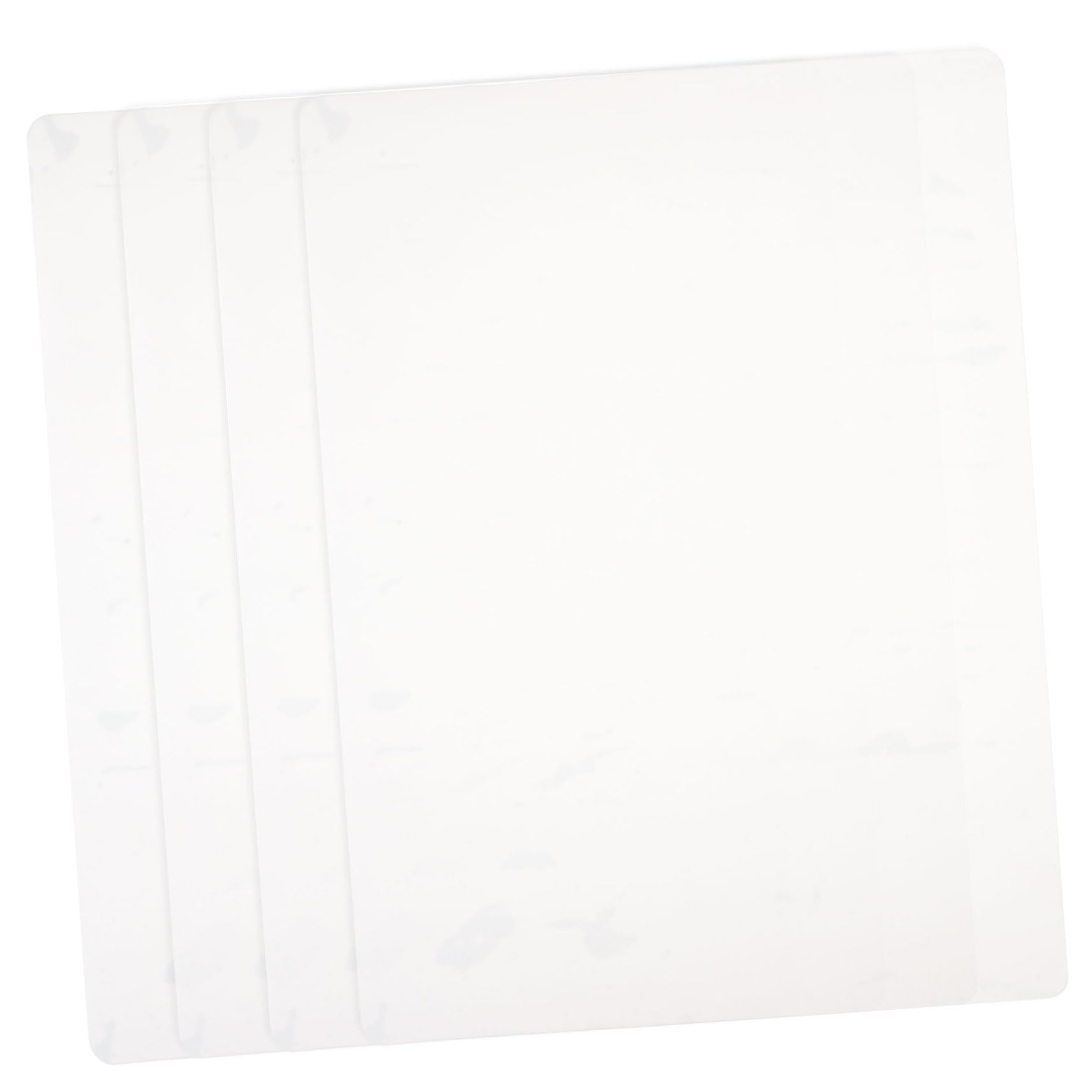 Set de table en silicone lavable pour éviter les assiettes qui glissent