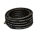 Goodyear Black Rubber Air Hose - 1/2in. x 25ft. 250 PSI, Model Number 12191