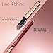 Estée Lauder Pure Color Melt-On Glosstick for Lips | Plumping & Moisturizing Lip Gloss, 156 Melted Rose