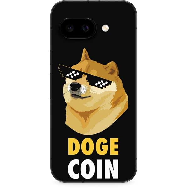 Skinit Decal Phone Skin Compatible with Google Pixel 9a - Doge Coin Crypto Design