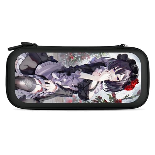 Nintendo SwitchΉ UUki n[hP[X ̒ւl`͗  ] Switch / SwitchL@elfΉ Ռz hh Sʕی ^ e LOP[X Q[J[h 15[ Black-s