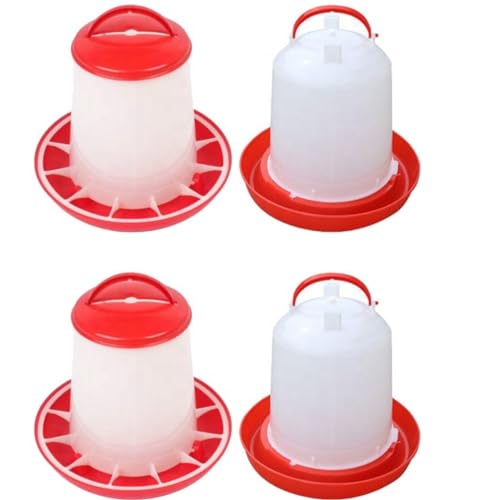 Image of TM&W-semi auto Small Birds' Feeder 1.5kg Drinker 1.5 LTR =4 pcs,