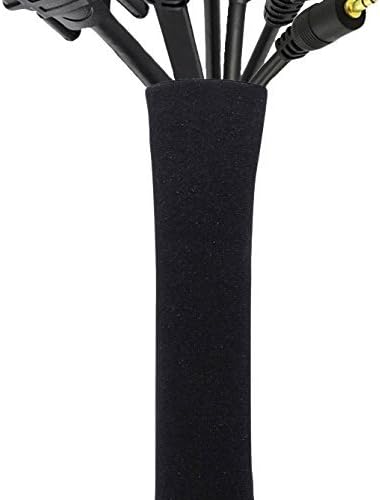 Cable Organizer (Pack of 2) Cable Cable Management for TV Computer Cable Management 20" Sleeves for PC/Home Theater/Speaker Home Entertainment Center