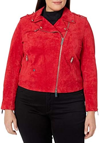 suede jacket womens plus size