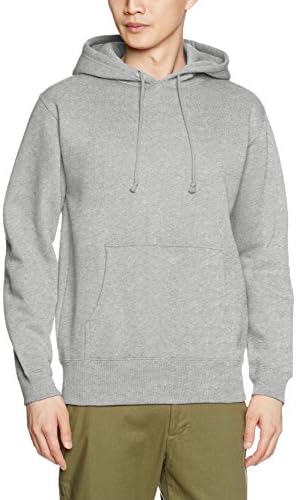 （22:30時点） [ユナイテッドアスレ] 10.0オンス T/C スウェット プルオーバー パーカ(裏起毛) 561801 714 ヘザーグレー L