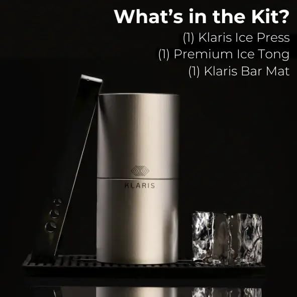 Klaris Kit Prensa de Esfera de Hielo de Aluminio 4.8 cm miniatura 6