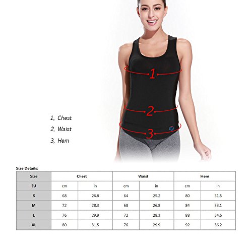 DECDEAL mulheres sem mangas costas nadador estampa camisa esporte para Yoga Gym Yoga elegante colete