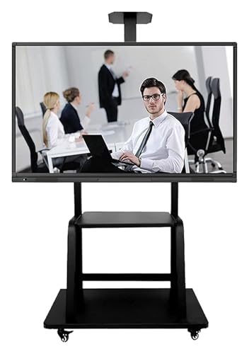 Soporte móvil para TV con ruedas y ajuste multiángulo miniatura 1