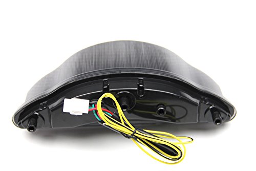 Feu stop LED clignotants pour remplacer optique arrière Warrior teinté