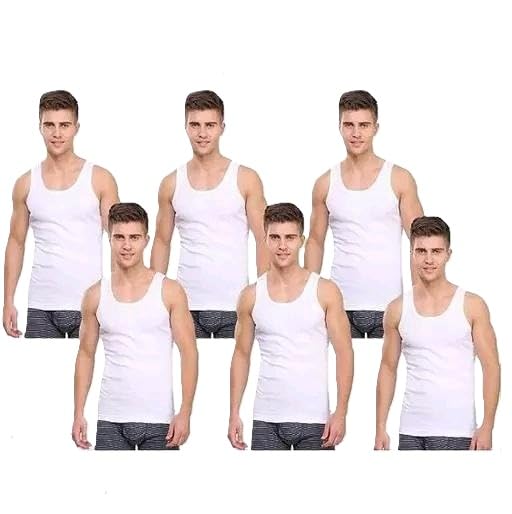 Men Soft Cotton Vest Undercloth Sleeveless Inner Comfort for Daily Home Work Activity Use Pack of 3-image-32