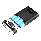 Module de banque d'alimentation : le chargeur de batterie 18650 DIY dispose d'un fusible intégré pour une protection supplémentaire contre les dommages causés par les surintensités, banque d'alimentation à charge rapide