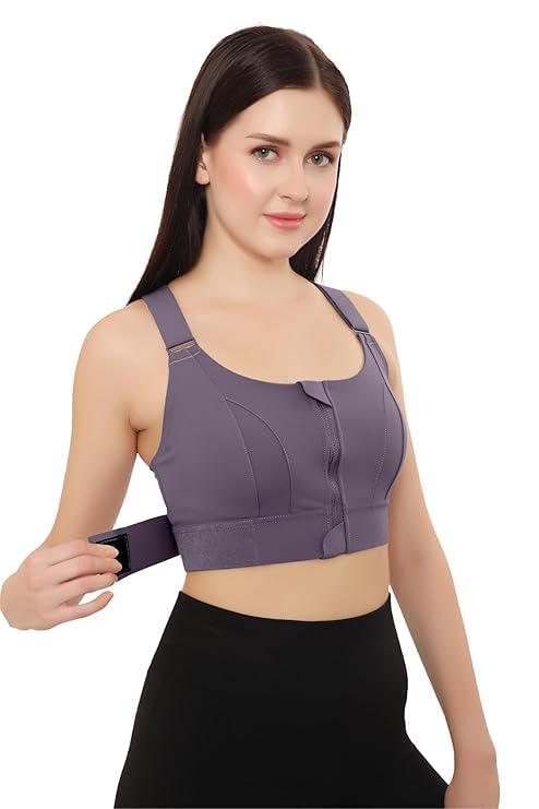 Image of Fashiol Women's Push Up Sports Bra for Gym Criss Cross Racer Back Gymwear Camis Tank Top for Yoga Running & Workout