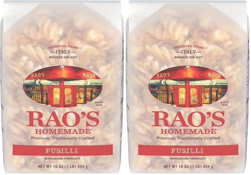 Image of Rao's Homemade Fusili Pasta, 16 Ounce (Pack of 2)