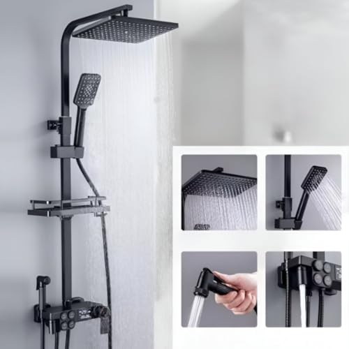 SmartAquaSystems LED Thermostatic Shower Column