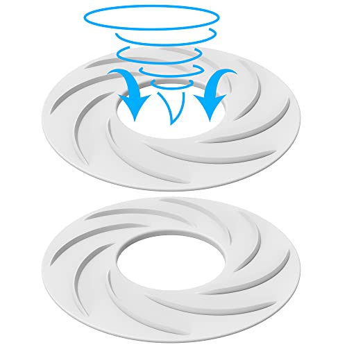Watayo 2 PCS Pool Skimmer Basket Turbocharger 8 Inch Pool Skimmer Basket Vortexes Pool Cleaner Basket Fittings for In Ground Pool Reduce Cleaning Times