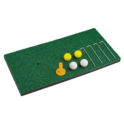 Golf Hitting Mat Commercial Grade Practice Mat for Hitting Driving Chipping with Premium Turf Backyard Home Use Indoor/Outdoor Mat for Pros & Beginners (12x24in)