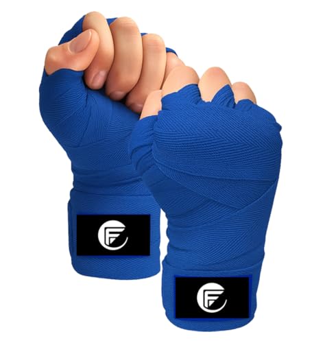 Image of FELIDAE PRO Boxing Wrap for Men Hand Wrap for Boxing Punching Hand Wraps Wrist Supporter for Gym Boxing Bandage for MMA and Martial Arts (110 inch) (Blue)