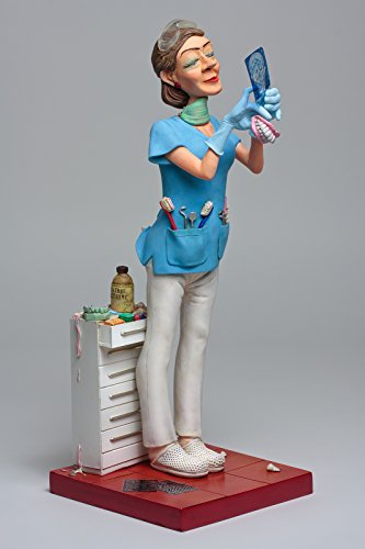 Guillermo Forchino The fo85534 The Dentist Figurine, Resin, Multicoloured, 38 x 15 x 42 cm
