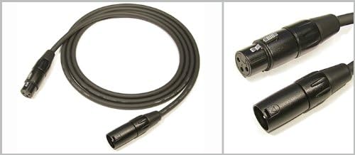 4 PACK 10' FT 3-PIN XLR MICROPHONE MIC PATCH CABLE CORDS 3M MPC270