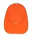 Orange 2 Pack Motorcycle Kickstand Plates | Kick Stand Plate Pad Base For Motorcycle motor Dirt Bike Perfect for parking on hot asphalt and soft surfaces Multicolor