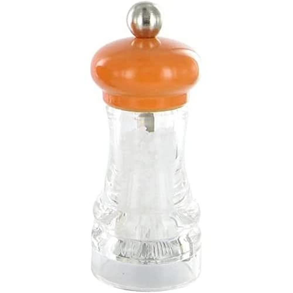 Ustensile De Buyer en acrylique orange translucide de 9,5 cm pour la table