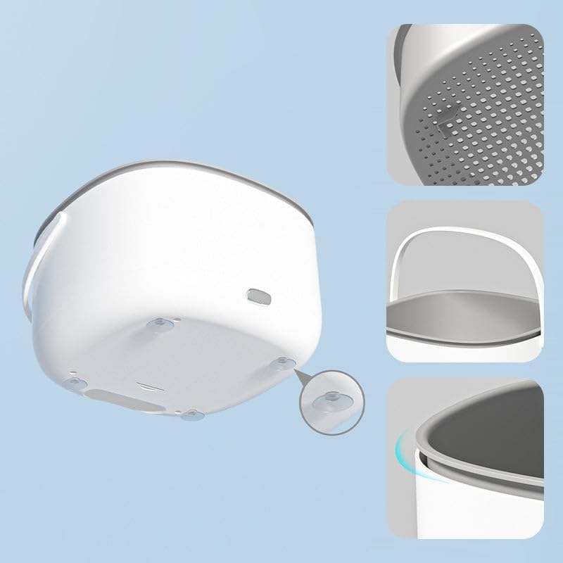 Miniatura 7 de Frutas y verduras purifican lavadora, lavadora eléctrica de frutas y verduras por ultrasonido, utilizando tecnología de purificación de iones OH,