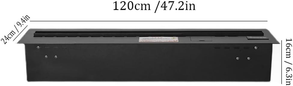 Water Vapor Electric Fireplace Stove Electric Fireplace 3D Atomized Fireplaces Embedded Water Vapor Fireplace Modern ntelligent Ultra-Thin Simulation Flame Decoration Ele,F