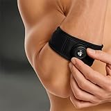 norelie Amalios Bandage Tennisarm, Amalios Elbow Guard, Manschette Für Tennisarm, Elbow Guard Ellenbogenspange, Ellbogenbandagen, Elbowguard Mit Innovativem Boa -System Gegen Tennis- Und Golferarm